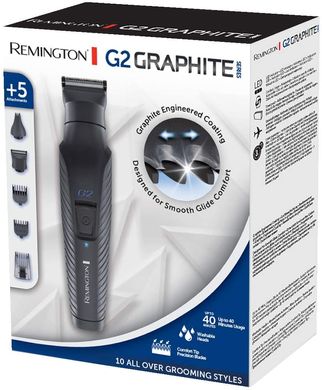 Набор для стрижки Remington PG2000 Graphite Series G2, графитовое покрытие лезвий, черный PG2000 фото