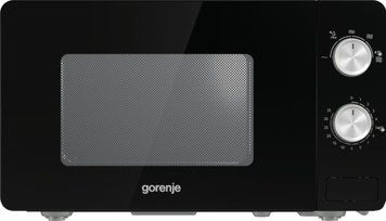 Gorenje Мікрохвильова піч, 17л, мех. керув., 700Вт, чорний MO17E1B фото
