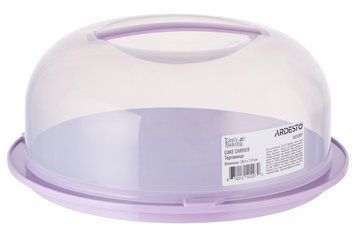 Тортівниця Ardesto Tasty baking з кришкою, 28.4*11.5 см, ліловий AR2328LP фото