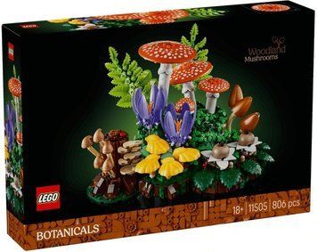 LEGO Конструктор LEGO Botanicals Лісові гриби 11505 фото