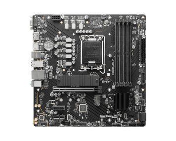 MSI Материнcкая плата PRO B760M-P s1700 B760 4xDDR5 HDMI DP D-Sub mATX 911-7E02-030 фото