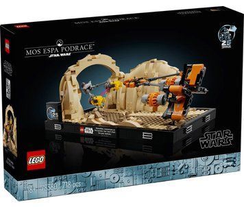 LEGO Конструктор STAR WARS Диорама &laquo;Mos Espa Podrace&raquo; V29 75380 фото