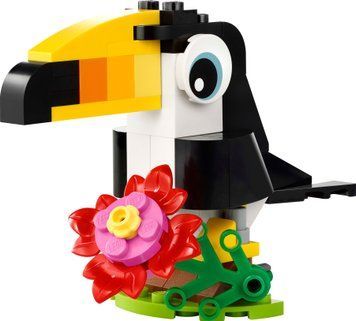 LEGO Конструктор Creator Тропічний тукан 30688 фото