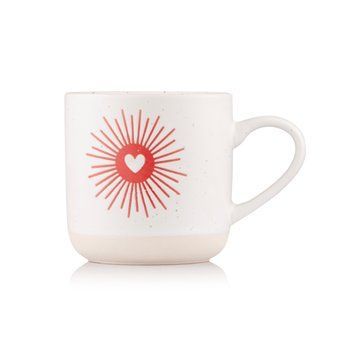 ARDESTO Mug Heart, 350ml, ceramic, white AR3076 фото