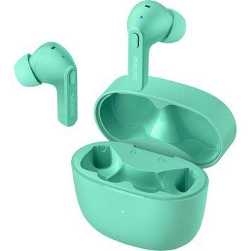 Philips Наушники TWS TAT2206 BT 5.0, IPX4, SBC, Зеленый TAT2206GR/00 фото
