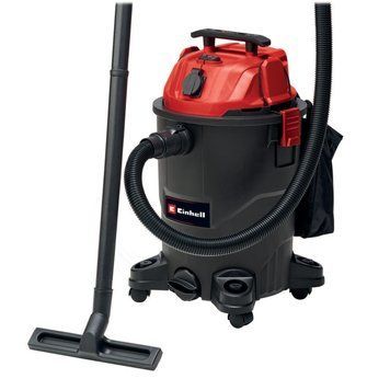 Einhell Пылесос профессиональный TC-VC 1930 А, 1500 Вт, пластик 30 л, 190 мбар, шланг 2.5 м, кабель 3 м, розетка 2 кВт, 4.7 кг 2342490 фото