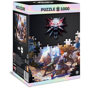 GoodLoot Пазл Witcher: Geralt & Triss in Battle puzzles 1000 эл. 5908305233619 фото