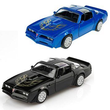 Автомодель - PONTIAC FIREBIRD 1978 (черный, синий) 250410U фото