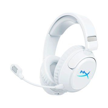 HyperX Headset HyperX Cloud Flight 2, WL/USB-A/USB-C, white B5VC5AA фото
