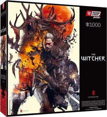 GoodLoot Пазл GoodLoot The Witcher Monsters 1000 од. 5908305250210 фото