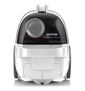 Пылесос Gorenje контейнерный, 800Вт, конт пыль -2.2л, HEPA, телескопич трубка, белый VCEA01GACWCY фото