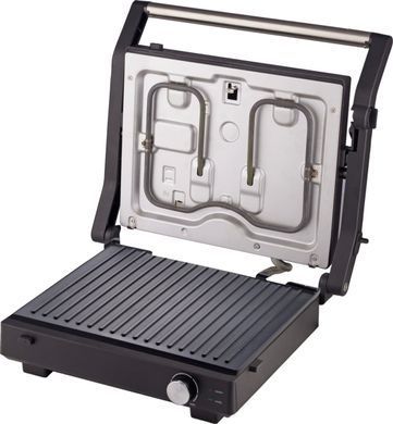 Gorenje Grill Gorenje clamping, 2000W, temp. regimes-7, removable plates, 180 opening, metal, black GCG2000M фото