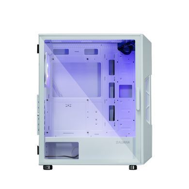 Zalman Корпус I3 Neo ARGB без БЖ, 2xUSB3.0, 1xUSB2.0, 4x120мм ARGB, VGA 355мм, LCS ready, TG Side Panel, ATX, білий I3NEOARGBWHITE фото