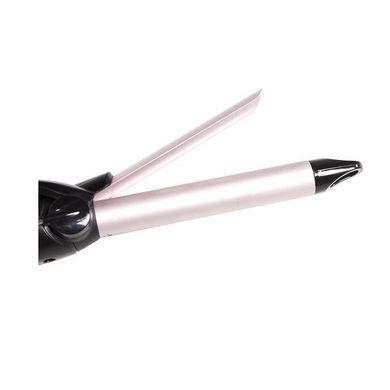 BaByliss Плойка, 45Вт, темп.режимів-10, D -19mm , 110-180С, кераміка, чорний C319E фото
