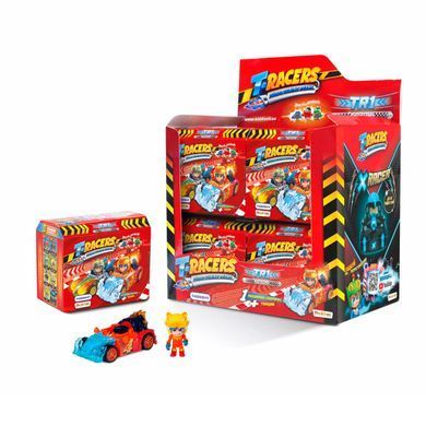Машинка-конструктор T-RACERS &ndash; МИКСУЙ И ДРАЙВУЙ (с гонщиком, в асс., в дисплее) PTR1D208UA01 фото