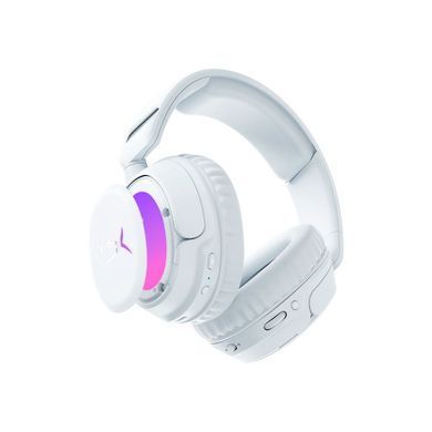 HyperX Headset HyperX Cloud Flight 2, WL/USB-A/USB-C, white B5VC5AA фото