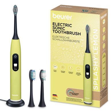 Beurer "Beurer toothbrush electric Splashy Lemon GP, 80th. fluct/min, nozzle-2, 5 modes, lemon" SC_50_SPLASHY_LEMON_GP фото