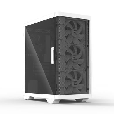 Zalman Корпус M4 без БП 2xUSB3.0, 1xUSB2.0 4x120мм ARGB VGA 320мм LCS ready TG Side Window mATX белый M4WHITE фото