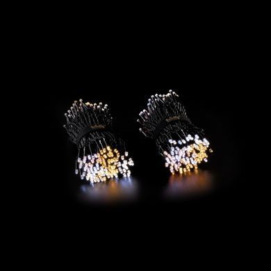 Smart LED Гірлянда Twinkly Strings AWW 400, Gen II, IP44, довжина 32м, кабель чорний TWS400GOP-BEU фото