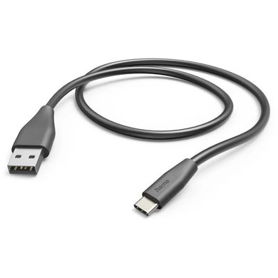 HAMA Кабель зарядки/синхронизации Hama USB-A > USB-C, 1,5м ,черный 00201595 фото