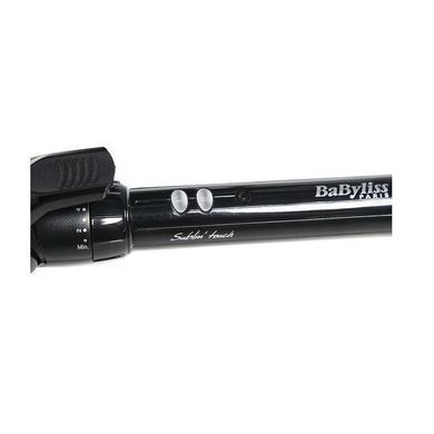 BaByliss Плойка, 45Вт, темп.режимів-10, D -19mm , 110-180С, кераміка, чорний C319E фото