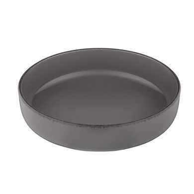 ARDESTO Soup plate Lazio, 730мл, 18.5cm, ceramic, dark gray AR1618DG фото