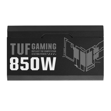 ASUS Блок живлення TUF GAMING (850W), >90%, 80+ Gold, 135mm, 1xMB 24pin(20+4), 2xCPU 8pin(4+4), 4xMolex, 5xSATA, 3xPCIe 8pin(6+2), TUF-GAMING-850G 90YE00S2-B0NA00 фото
