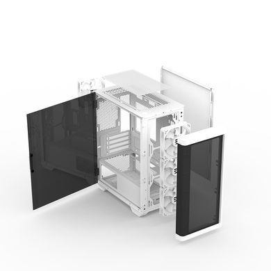 Zalman Корпус M4 без БП 2xUSB3.0, 1xUSB2.0 4x120мм ARGB VGA 320мм LCS ready TG Side Window mATX белый M4WHITE фото