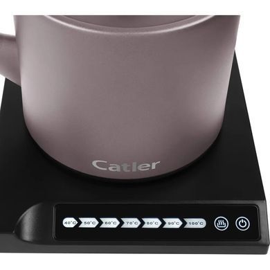 CATLER Електрочайник Catler 0.6л, Strix, заварник, нерж. сталь, підтримка температури, сенс. керув., рожевий BM505ELISABETH фото