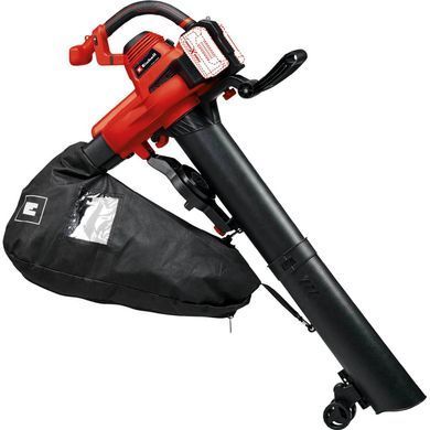 Einhell Повітродув-пилосос садовий акумуляторний GE-LB 36/230 Li E - Solo 36В PXC 230км/год 700куб/год 45л 3.1кг без АКБ і ЗП 3433630 фото