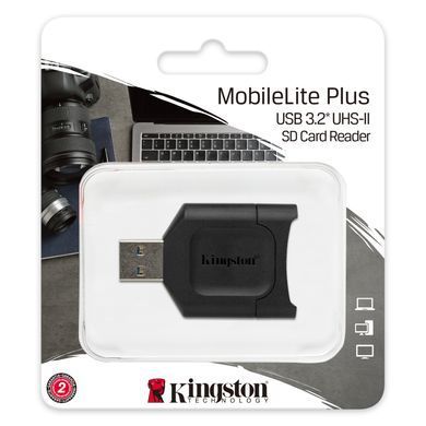 Кардрідер Kingston USB 3.1 SDHC/SDXC UHS-II MobileLite Plus MLP фото