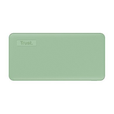 Trust Акумулятор портативний літій-іонний power bank Primo ECO, 20000мА&middot;год, 2хUSB-A/USB-C, 15W, зелений 25027_TRUST фото