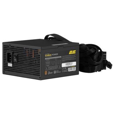 2E Gaming Блок живлення 2E GAMING Stable Power Pro ATX3.1 GEN5.0 (700W), >85%, 80+ Bronze, 120мм, 1xMB 24pin(20+4), 2xCPU 8pin(4+4), 3xMolex, 6xSATA, 4xPCIe 8pin(6+2), 1xPCIe GEN5 16pin 2E-ST700BRII-120 фото