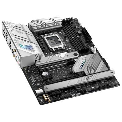 ASUS Материнcкая плата ROG STRIX B760-A GAMING WIFI s1700 B760 4xDDR5 M.2 HDMI DP Wi-Fi BT ATX белый 90MB1EP0-M1EAY0 фото