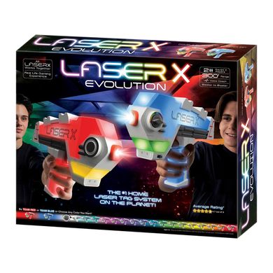Ігровий набір для лазерних боїв - LASER X EVOLUTION ДЛЯ ДВОХ ГРАВЦІВ 88908 фото