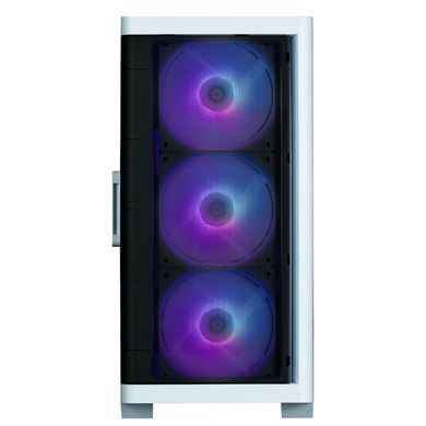 Zalman Корпус M4 без БП 2xUSB3.0, 1xUSB2.0 4x120мм ARGB VGA 320мм LCS ready TG Side Window mATX белый M4WHITE фото