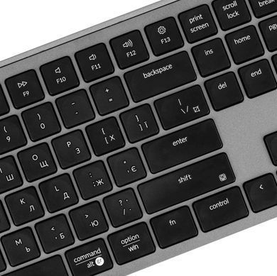 Keychron Клавиатура мембраная B6 Pro, USB/WL/BT, space gray B6P-K1-UA фото
