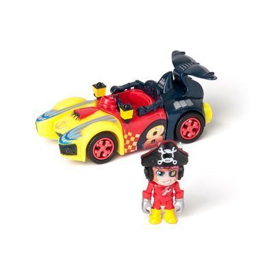 Машинка-конструктор T-RACERS &ndash; МИКСУЙ И ДРАЙВУЙ (с гонщиком, в асс., в дисплее) PTR1D208UA01 фото