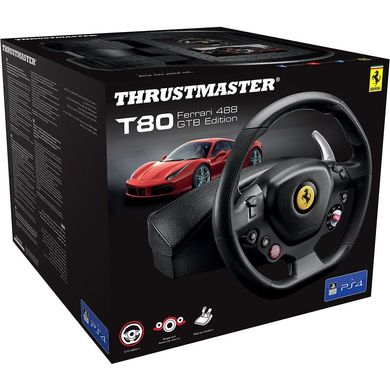 Руль и педали Thrustmaster для PC/PS4/PS5 T80 FERRARI 488 GTB EDITION 4160672 фото