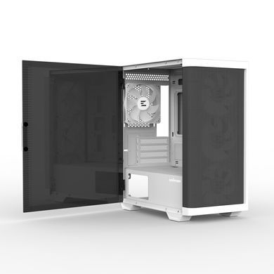 Zalman Корпус M4 без БП 2xUSB3.0, 1xUSB2.0 4x120мм ARGB VGA 320мм LCS ready TG Side Window mATX белый M4WHITE фото