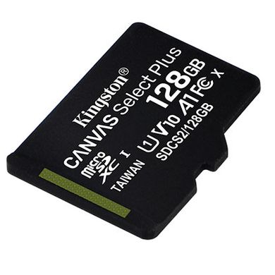 Карта памяти Kingston microSD 128GB C10 UHS-I R100MB/s SDCS2/128GBSP фото