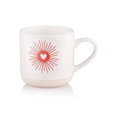 ARDESTO Mug Heart, 350ml, ceramic, white AR3076 фото