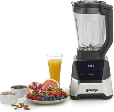 Gorenje Gorenje stationary blender 1500W, bowl-2000ml, displey, chopper, black-inox