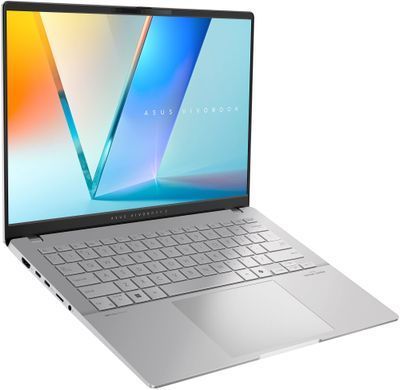 ASUS Ноутбук ASUS Vivobook S 14 M5406KA-SF150 14" FHD OLED, AMD AI 5 340, 16GB, F512GB, UMA, NoOS, Сріблястий 90NB15W1-M008H0 фото