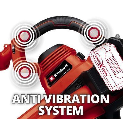 Einhell Повітродув-пилосос садовий акумуляторний GE-LB 36/230 Li E - Solo 36В PXC 230км/год 700куб/год 45л 3.1кг без АКБ і ЗП 3433630 фото