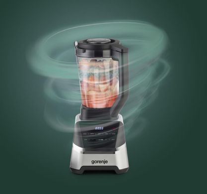 Gorenje Gorenje stationary blender 1500W, bowl-2000ml, displey, chopper, black-inox