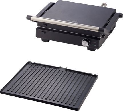 Gorenje Grill Gorenje clamping, 2000W, temp. regimes-7, removable plates, 180 opening, metal, black GCG2000M фото