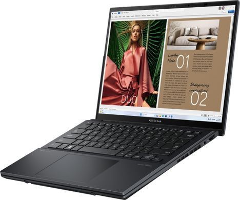 ASUS Ноутбук Zenbook DUO UX8406CA-QL214X 14" FHD OLED, Intel Ultra 7 255H, 32GB, F2TB, UMA, Win11P, Сірий 90NB14X1-M00BR0 фото