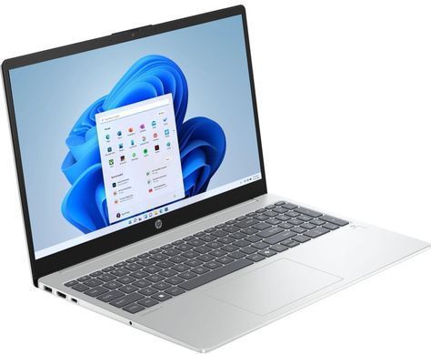 HP Ноутбук HP OmniBook 3 15-fn0006ua 15.6" FHD IPS AG, AMD AI 5 340, 24GB, F1024GB, UMA, Win11, сріблястий BV5V4EA фото