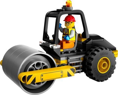 LEGO Конструктор City Будівельний паровий каток 60401 фото